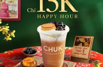 [☕️🇻🇳] Chuk Tea – Coffee 🥤 Top1Coffee ☕️ CHỈ 15K CÓ NGAY HỒNG TRÀ SỮA NGUYÊN LÁ FULL TOPPING – KHUNG GIỜ VÀNG CHO CẢ LÀNG SĂN SALE
—
Thời gian áp dụng: Thứ Ba hàng tu , shares-3✔️ , likes-29❤️️ , date-2023-12-24 03:12:01🇻🇳🇻🇳🇻🇳📰🆕