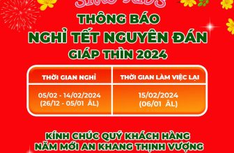 [🆕🇻🇳] Siro Kids – Chuyên sản xuất, mua bán đồ bộ trẻ em cao cấp sỉ và lẻ 😎❤️️⭐️ LỊCH NGHỈ TẾT NGUYÊN ĐÁN GIÁP THÌN 2024
Mến gửi quý khách hàng, Sirokids thông báo lịch nghỉ Tết Nguyên Đán Giáp Thìn 2024 :
Ngưng giao hàng từ ngày 05/02  , shares-1✔️ , likes-3❤️️ , date-2024-02-05 08:27:12🇻🇳🇻🇳🇻🇳📰🆕