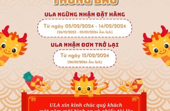 [🆕🇻🇳] ULACHOI’S OFFICIAL STORE – “ĐẸP VÀ CHẤT” 😎❤️️⭐️ ULA mến gửi Quý khách hàng!ULA bắt đầu nghỉ Tết từ 05/02/2024 đến hết ngày 14/02/2024
Ngày 15/02/2024 ULA đi làm trở lại. Trong thời gian nghỉ Tết ULA  , shares-0✔️ , likes-1❤️️ , date-2024-02-04 20:44:07🇻🇳🇻🇳🇻🇳📰🆕
