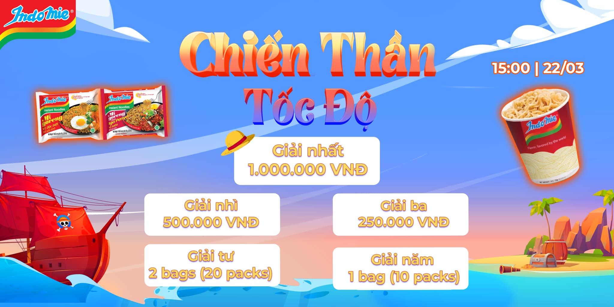 [🆕🇻🇳] Indomie Vietnam – Mì xào khô Indomie – Hương vị được yêu thích trên toàn thế giới! 🍔 Top1Food  🍜 Tham gia cùng Indomie nhé!
 CHINH PHỤC CHIẾN TRƯỜNG INDOMIE – CUỘC THI “CHIẾN THẦN TỐC ĐỘ”  Nếu bạn là một tín đồ yêu mì của Indomie thì cuộc hành trình ch , shares-1✔️ , likes-19❤️️ , date-2024-03-19 14:03:36🇻🇳🇻🇳🇻🇳📰🆕