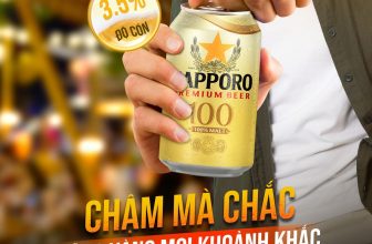 [🆕🇻🇳] Sapporo Vietnam 🍻 Top1Drink 🥂 Chậm mà chắc, vững vàng mọi khoảnh khắcDù một mình hay nhiều mình, sợ gì mất phong độ khi có Sapporo Premium Beer 100 với độ cồn vừa phải 3.5% cùng vị  , shares-2✔️ , likes-13❤️️ , date-2024-03-27 01:00:44🇻🇳🇻🇳🇻🇳📰🆕