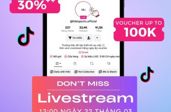 [🆕🇻🇳] Săn Deal Hibi Sports 👕 Top1Fashion 👗  XEM LIVESTREAM LẤY DEAL HOT
Một phiên live đặc biệt kéo dài hơn 10 tiếng cùng với những Voucher sale sock lên đến 30% tại kênh Tiktokshop.
Xem ngay lúc 12 , shares-0✔️ , likes-7❤️️ , date-2024-03-21 15:30:00🇻🇳🇻🇳🇻🇳📰🆕