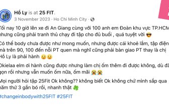 [🆕🇻🇳] 25 FIT hệ thống phòng tập công nghệ EMS Training ⛹️‍♂️ “Quên gì thì quên chứ không quên được 2 buổi tập EMS Training mỗi tuần tại 25 FIT”. Vì tập 25 FIT gây ghiền là có thật!Cảm ơn hội viên Hồ Ly đã tin tưở , shares-0✔️ , likes-7❤️️ , date-2024-03-26 15:40:20🇻🇳🇻🇳🇻🇳📰🆕