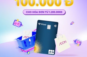 [🆕🇻🇳] TPBank – Ngân hàng TMCP Tiên Phong ♥️️📚  CHẠM THẺ TPBANK JCB, AEON MALL TẶNG VOUCHER 100KTừ nay tới 30/06/2024, AEON Mall tặng Bạn phiếu mua hàng trị giá 100,000 VND cho hóa đơn trị giá từ 1,200 , shares-7✔️ , likes-125❤️️ , date-2024-04-02 01:00:36🇻🇳🇻🇳🇻🇳📰🆕