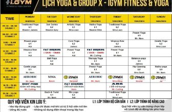 [🆕🇻🇳] Igym Fitness & Yoga 🧘 Top1Yoga 🤸🏻‍♀️ — LỊCH TẬP TUẦN MỚI —
IGYM FITNESS & YOGA xin gửi tới quý hội viên lịch tập các lớp GX & Yoga tuần mới (08/04/2024 – 14/04/2024)
Kính chúc quý hội viên c , shares-0✔️ , likes-2❤️️ , date-2024-04-07 20:46:01🇻🇳🇻🇳🇻🇳📰🆕