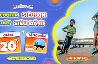 [🧸️🇻🇳] Mykingdom Baby – Sản phẩm đồ chơi giáo dục dành cho trẻ từ 0 đến 5 tuổi hàng đầu thế giới của Vương Quốc Đồ Chơi 🎈Top1Toys🧸️  MUA SCOOTER TẶNG NÓN BẢO HIỂM!!!
Giảm giá thêm 20% – Chỉ có trong tháng 4 này.
Shopee:
Lazada:
Đặc biệt Scooter Neon Vector nay có thêm Ưu đãi  tại
, shares-4✔️ , likes-990❤️️ , date-2024-04-11 00:00:20🇻🇳🇻🇳🇻🇳📰🆕