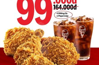 [🆕🇻🇳] KFC Vietnam 🍔 Top1Food 🍜 GÀ GIÒN CHUẨN VỊ, DEAL HOT CHUẨN GU!!
Lỡ thích fans hơi nhiều thì phải chiều fans hết cỡ!! Fans iu ừng bỏ lỡ deal hot từ KFC chỉ 99K có ngay 4 Miếng Gà G , shares-18✔️ , likes-563❤️️ , date-2024-04-24 15:49:57🇻🇳🇻🇳🇻🇳📰🆕
