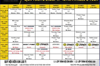 [🆕🇻🇳] Igym Fitness & Yoga 🧘 Top1Yoga 🤸🏻‍♀️ — LỊCH TẬP TUẦN MỚI —
IGYM FITNESS & YOGA xin gửi tới quý hội viên lịch tập các lớp GX & Yoga tuần mới (15/04/2024 – 21/04/2024)
Kính chúc quý  , shares-0✔️ , likes-7❤️️ , date-2024-04-12 23:46:17🇻🇳🇻🇳🇻🇳📰🆕