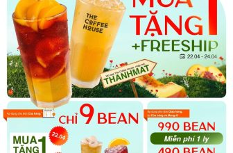 [☕️🇻🇳] The Coffee House Việt Nam 🥤 Top1Coffee ☕️ TIN MÁT TRONG TUẦN: NHÀ KHAO DEAL MUA 1 TẶNG 1Tạm biệt cơn nóng với Trà Trái Cây, Hi-Tea Healthy thanh mát và deal cực cool Nhà mời nào bạn ơi!DEAL N , shares-6✔️ , likes-2K❤️️ , date-2024-04-21 01:00:31🇻🇳🇻🇳🇻🇳📰🆕