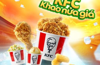 [🆕🇻🇳] KFC Vietnam 🍔 Top1Food 🍜 [ĐẶT-KFC-TRÊN-GRABFOOD]
Tuần lễ vàng, KFC Khao nửa giá!!!!!!!
Săn deal ngay tại đây:
Mùa nóng đã đến, fans cứ việc lên GrabFood order KFC để được giao , shares-4✔️ , likes-61❤️️ , date-2024-04-25 15:29:04🇻🇳🇻🇳🇻🇳📰🆕