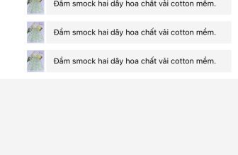 [🆕🇻🇳] Sally’s House – Thời trang cao cấp dành cho bé gái 🧑‍🧒❤️️👶⭐️ Feedback của khách nhà Sally’s House.
, shares-0✔️ , likes-3❤️️ , date-2024-05-06 16:17:00🇻🇳🇻🇳🇻🇳📰🆕