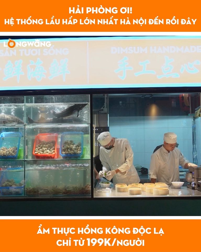 [🆕🇻🇳] Long Wang – Lẩu Hấp Thủy Nhiệt Hồng Kông 🍔 Top1Food 🍜 CỰC HOT! CHUỖI LẨU HẤP LỚN NHẤT HÀ NỘI ĐỔ BỘ AEON MALL HẢI PHÒNG
Miễn phí 1000 suất Dimsum mừng khai trương cơ sở mới.

 Chào mừng tất cả các tín đồ ẩm thự , shares-7✔️ , likes-183❤️️ , date-2024-05-13 03:36:59🇻🇳🇻🇳🇻🇳📰🆕