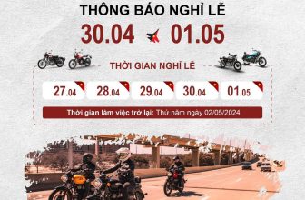 [🆕🇻🇳] Royal Enfield Vietnam  – Nhà phân phối chính thức của Royal Enfield tại Việt Nam 🚗 Top1Go 🏍️  THÔNG BÁO NGHỈ LỄ 30/04 -01/05 TỪ ROYAL ENFIELD VIỆT NAM!Chào mừng ngày lễ kỷ niệm giải phóng miền Nam thống nhất đất nước và ngày quốc tế lao động, Roya , shares-0✔️ , likes-6❤️️ , date-2024-04-25 20:38:55🇻🇳🇻🇳🇻🇳📰🆕