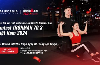 [🆕🇻🇳] California Fitness & Yoga Centers Vietnam 🏋️ Top1Gym 💪 Đồng hành cùng giải VinFast IRONMAN 70.3 Việt Nam năm nay, California hi vọng có thể lan tỏa thông điệp “Một Đời Sống Khỏe” – giúp mỗi người dân gia tăng t , shares-0✔️ , likes-217❤️️ , date-2024-04-27 01:00:07🇻🇳🇻🇳🇻🇳📰🆕