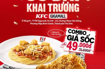 [🆕🇻🇳] KFC Vietnam 🍔 Top1Food 🍜 21/04/2024 KHAI TRƯƠNG KFC GIGAMALL RỘN RÀNG, NGẬP TRÀN ƯU ĐÃIBiết fans yêu KFC nhiều, nên KFC đến gần fans hơn nữa đây! KFC Giga Mall chính thức khai t , shares-31✔️ , likes-15K❤️️ , date-2024-04-20 04:17:29🇻🇳🇻🇳🇻🇳📰🆕