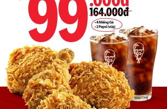 [🆕🇻🇳] KFC Vietnam 🍔 Top1Food 🍜 Deal Bùng Nổ – 4 Miếng Gà + 2 Pepsi Chỉ 99K!!! 

Trời dạo này có nóng cũng không nóng bằng Deal Hot từ KFC! Chỉ 99K có ngay 4 Miếng Gà Giòn Nóng Hổi + 2 ly , shares-270✔️ , likes-41K❤️️ , date-2024-04-22 17:21:37🇻🇳🇻🇳🇻🇳📰🆕