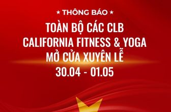 [🆕🇻🇳] California Fitness & Yoga Centers Vietnam 🏋️ Top1Gym 💪  𝐓𝐡𝐨̂𝐧𝐠 𝐛𝐚́𝐨: Toàn bộ các CLB California Fitness & Yoga trên toàn quốc sẽ hoạt động xuyên suốt lễ 30.04 – 01.05Kính chúc quý hội viên có một kỳ nghỉ lễ  , shares-22✔️ , likes-322❤️️ , date-2024-04-28 01:58:55🇻🇳🇻🇳🇻🇳📰🆕