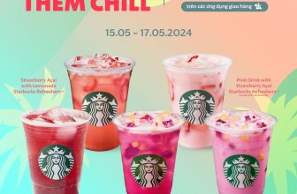 [☕️🇻🇳] Starbucks Vietnam 🥤 Top1Coffee ☕️ TIN CỰC MÁT: STARBUCKS KHAO DEAL ĐÃ KHÁTHè này thật nóng! Nhưng đừng lo Starbucks khao ngay ưu đãi GIẢM 30% cho 5 món nước giải nhiệt mùa hè sau:Iced  , shares-45✔️ , likes-17K❤️️ , date-2024-05-14 01:00:16🇻🇳🇻🇳🇻🇳📰🆕
