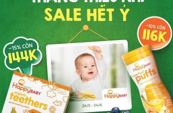 [🆕🇻🇳]  Con Cưng – Mang đến những sản phẩm tốt nhất cho trẻ em Việt Nam 😎❤️️⭐️  SALE LỚN GIỮA NĂM: BÁNH ĂN DẶM HAPPY BABY GIẢM ĐẾN 15%
GIẢM 15% BÁNH GẠO HỮU CƠ, giá chỉ còn #144K
GIẢM 10% BÁNH PUFFS HỮU CƠ, giá chỉ còn #116KƯu đã , shares-0✔️ , likes-127❤️️ , date-2024-05-26 22:00:09🇻🇳🇻🇳🇻🇳📰🆕