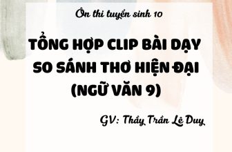 [🆕🇻🇳] BLOG CHUYÊN VĂN – Góp phần kiến tạo giờ văn hạnh phúc 📚 Top1Learn 📕 Ôn thi TS 10 | Tổng hợp clip bài giảng so sánh thơ hiện đại (Ngữ văn 9)Các em học sinh thân mến,Kĩ năng so sánh, liên hệ tác phẩm là một kĩ năng quan t , shares-113✔️ , likes-247❤️️ , date-2024-05-16 22:31:42🇻🇳🇻🇳🇻🇳📰🆕