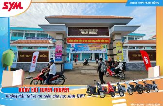 [🆕🇻🇳] SYM Vietnam 🚗 Top1Go 🏍️  Hoạt động “Hướng dẫn lái xe an toàn“ tại Trường THPT Phạm Hùng, Vĩnh Long, ngày 22/05/2024.
#lãieantoan2024
, shares-6✔️ , likes-66❤️️ , date-2024-05-22 13:45:19🇻🇳🇻🇳🇻🇳📰🆕