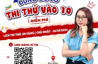[🆕🇻🇳] Học Tiếng Anh cùng SAM – chuyên luyện thi môn Tiếng Anh Cấp 1,2,3 & IELTS tại Hà Nội 📚 Top1Learn 📕 [REMINDER] 2009 ĐỪNG BỎ LỠ BUỔI THI THỬ VÀO 10 MIỄN PHÍ NHAA!!Theo như lịch đã thông báo, Trung tâm SAM sẽ tổ chức 1 buổi thi thử vào 10 MIỄN PHÍ dành ch , shares-1✔️ , likes-16❤️️ , date-2024-05-25 03:00:20🇻🇳🇻🇳🇻🇳📰🆕