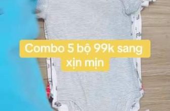 [🆕🇻🇳] Lynh’s – Chuyên quần áo sơ sinh 🧑‍🧒❤️️👶⭐️ Combo 5 body bé trai chỉ #99k. Giao ngẫu nhiên. Tính ra chỉ #20/1b ạ
Size 3kg đến 14kg
, shares-0✔️ , likes-0❤️️ , date-2024-06-12 12:46:29🇻🇳🇻🇳🇻🇳📰🆕