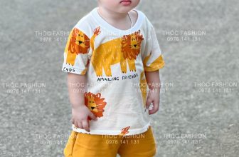 [🆕🇻🇳]  Thóc Fashion – Hàng VNXK thiết kế – REP 1:1 các hãng cho bé trai 🧑‍🧒❤️️👶⭐️ Hãy gọi em là nắng – Vì em thích “chói chang”
Lâu mới có mã vàng xinh như này…hốt lẹ luôn mẹ ơiii
Bộ sư tử vàng áo cotton cổ bo chun chui thoải mái, quầ , shares-2✔️ , likes-89❤️️ , date-2024-06-02 17:37:23🇻🇳🇻🇳🇻🇳📰🆕