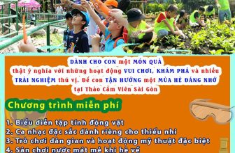 [🆕🇻🇳] Thảo Cầm Viên – Sài gòn Zoo & Botanical Gardens ♥️️ Top1Checkin ☑  Ve ve hè về
Tưng bừng vui hè cùng Thảo Cầm Viên Sài Gòn nha
Hè năm nay quá nhiều điều thú vị, mới lạ và đặc biệt chào đón các bé yêu
Hãy tặng cho con mì , shares-66✔️ , likes-636❤️️ , date-2024-05-24 12:46:12🇻🇳🇻🇳🇻🇳📰🆕