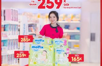 [🆕🇻🇳]  Con Cưng – Mang đến những sản phẩm tốt nhất cho trẻ em Việt Nam 😎❤️️⭐️ #MOLFIX SALE Ở ĐÂY NÀY: GIÁ ĐỘC QUYỀN TẠI CON CƯNG  – TÃ QUẦN 259K/GÓI
Sale lớn giữa năm, deal đậm ngập tràn – Mua 1 gói cũng giảm!! Duy nhất tháng 6 Ba M , shares-0✔️ , likes-29K❤️️ , date-2024-05-26 23:00:07🇻🇳🇻🇳🇻🇳📰🆕