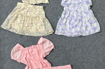 [🆕🇻🇳] BomBokids – Quần áo bé gái xuất khẩu 🧑‍🧒❤️️👶⭐️ Set áo + chân váy voan tơ bé gái siêu xinh. TQXK dư xịn.  Giá 199k/set, từ 2 set giá 189k + freeship
Chất liệu voan tơ mềm mại, chất voan 2 lớp mềm, mị , shares-1✔️ , likes-4❤️️ , date-2024-05-28 19:28:24🇻🇳🇻🇳🇻🇳📰🆕