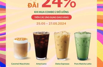 [☕️🇻🇳] Starbucks Vietnam 🥤 Top1Coffee ☕️ STARBUCKS KHAO NƯỚC MỜI DEAL​Cuối tháng chưa kịp nhận lương nhưng vẫn nhớ nhung Starbucks thì…​
Starbucks đã “biết ý” nên khao bạn ưu đãi 24% khi order , shares-18✔️ , likes-347❤️️ , date-2024-05-24 01:00:35🇻🇳🇻🇳🇻🇳📰🆕