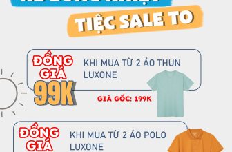 [🆕🇻🇳] Luxry Sai Gon thuộc thương hiệu Luxry Chuyên cung cấp đồ trẻ sơ sinh 🧑‍🧒❤️️👶⭐️ HÈ BÙNG NHIỆT – TIỆC SALE TO
Sale đồng giá đồ cho ba mẹ
ÁO THUN CHỈ TỪ #99K/ÁO KHI MUA 2 ÁO
ÁO POLO CHỈ TỪ #119K/ÁO KHI MUA 2 ÁO
In.box ngay để nhận thêm n , shares-1✔️ , likes-5❤️️ , date-2024-05-28 07:41:46🇻🇳🇻🇳🇻🇳📰🆕