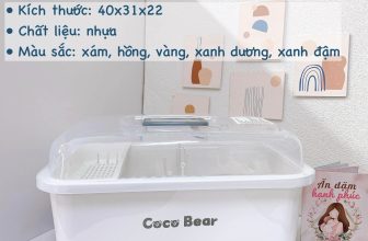 [🆕🇻🇳] Baby Mom – Mẹ và bé 🧑‍🧒❤️️👶⭐️ ·
Rổ úp bát, úp bình có nắp Cocobear cho bé
Đồ úp bát thôi mà cũng xinh xỉu các mẹ ơi, rổ to đẹp rộng rãi cho các mẹ tha hồ để đồ ăn dặm cho con cực kỳ v , shares-0✔️ , likes-1❤️️ , date-2024-06-04 18:44:07🇻🇳🇻🇳🇻🇳📰🆕