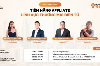 [🆕🇻🇳] ACCESSTRADE là nền tảng Tiếp thị liên kết (Affiliate Marketing) số 1 tại Việt Nam 💲 Top1MMO 🤑  BIG EVENT #54: TIỀM NĂNG AFFILIATE LĨNH VỰC THƯƠNG MẠI ĐIỆN TỬSức hút của “sản phẩm hot trend” từ Douyin đã lan tỏa mạnh mẽ đến mạng xã hội Việt Nam, th , shares-0✔️ , likes-10❤️️ , date-2024-05-24 19:06:02🇻🇳🇻🇳🇻🇳📰🆕