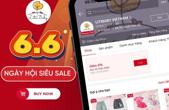 [🆕🇻🇳] LITIBABY – THƯƠNG HIỆU THỜI TRANG VIỆT 😎❤️️⭐️  Chào mừng đến với Ngày Hội Siêu Sale Shopee 6.6 cùng LITIBABY!Thời Trang Trẻ Em LITIBABY hân hạnh mang đến những ưu đãi vô cùng hấp dẫn dành riêng cho , shares-1✔️ , likes-0❤️️ , date-2024-06-05 14:36:58🇻🇳🇻🇳🇻🇳📰🆕