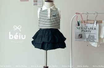 [🆕🇻🇳] Béiu – Baby Clothes – Đồ trẻ em 🧑‍🧒❤️️👶⭐️ Nhà em lại về con áo siêu xinhThiết kế dáng polo sát nách kết hợp hoạ tiết nơ, mix cùng chân váy thì siêu tiểu thư sang chảnh luôn mẹ nhéSize 90-150 , shares-1✔️ , likes-20❤️️ , date-2024-06-08 03:24:40🇻🇳🇻🇳🇻🇳📰🆕