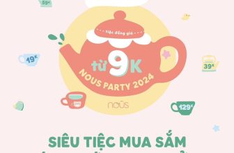 [🆕🇻🇳]  BeBé Kidz – Đồ sơ sinh chính hãng – �Đại lý phân phối Chaang, Punchun, Bu Baby, Hrnee, UalaRogo, La Pomme, Bons99,… 🧑‍🧒❤️️👶⭐️ 𝐋𝐞𝐭’𝐬 𝐏𝐚𝐫𝐭𝐞𝐚
SIÊU TIỆC MUA SẮM #NOUS_PARTY SẮP TRỞ LẠICơ hội DUY NHẤT trong năm để rinh những items chất lượng với mức giá cực hời, chỉ từ 9K. Ba mẹ có , shares-0✔️ , likes-3❤️️ , date-2024-06-13 14:46:01🇻🇳🇻🇳🇻🇳📰🆕