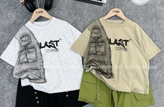 [🆕🇻🇳]  CHUNKids.vn – (Chun Kids )-Cửa hàng quần áo sơ sinh & trẻ em 🧑‍🧒❤️️👶⭐️ Áo thun Hàn giả vạt Jean đẹp mà chất siu mát luôn đó ah
Full size 21->42kg với 2 tone màu HQ
Chấm (•) inbox để mẹ Chun tư vấn chi tiết hơn nhé!
_____ , shares-0✔️ , likes-17❤️️ , date-2024-06-20 00:39:17🇻🇳🇻🇳🇻🇳📰🆕