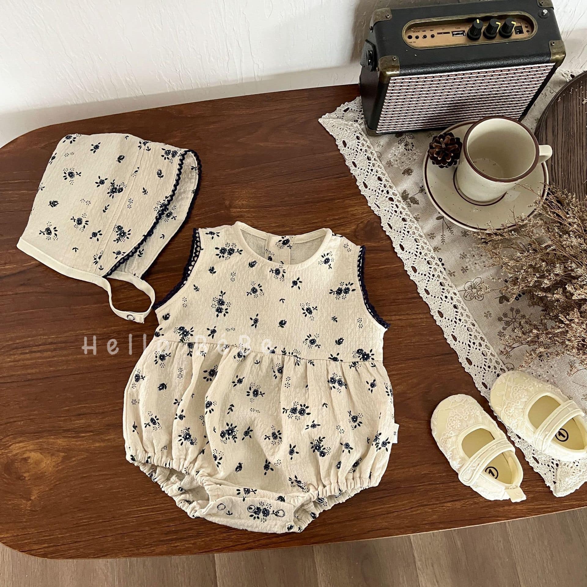 Set suit hoa nhí kèm mũ cho bé yêu #ib shop tư vấn Mom nha. •66 (5-7kg)
•73 (7-9kg)
•80 (9-11kg)
•90 (11-13kg) 𝑂𝑟𝑑𝑒𝑟 𝑄𝐶 𝑘𝑖𝑑𝑠 𝑏𝑦 - 𝗛𝗘𝗟𝗟𝗢 𝗕𝗘́𝗕𝗘
𝐇𝐚̀𝐧𝐠 𝐨𝐫