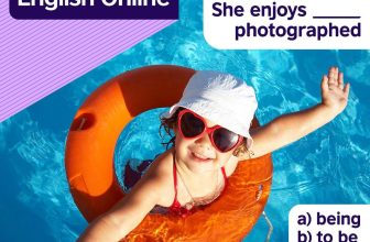 [🆕🇻🇳] British Council Vietnam English 📚 Top1Learn 📕  Lucy is loving her swimming lesson, and at the same time, she enjoys ______ photographed!Can you fill in the blank? Is it:
a) being, or
b) to be?Help , shares-2✔️ , likes-9❤️️ , date-2024-06-19 01:00:09🇻🇳🇻🇳🇻🇳📰🆕