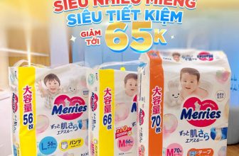 [🆕🇻🇳]  Ú Oà – Mẹ Bầu Và Em Bé – 499 Phan Văn Trị , Q.Gò Vấp 🧑‍🧒❤️️👶⭐️ BỈM MERRIES JUMBO GIẢM 65K
Siêu nhiều miếng – siêu tiết kiệm
Vẫn là Merries nội địa Nhật nhưng ở phiên bản “up size” dùng thoải mái, chất lượng không đổi  , shares-0✔️ , likes-1❤️️ , date-2024-06-20 14:00:04🇻🇳🇻🇳🇻🇳📰🆕