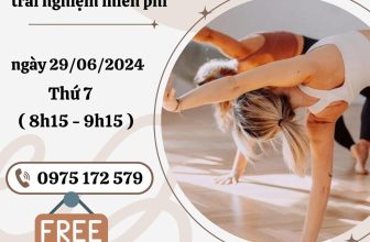 [🆕🇻🇳] Yoga – Fitness Đình Vinh – GYM – YOGA – ZUMBA – AEROBIC – MÚA CỔ TRANG – DANCE KID 🧘 Top1Yoga 🤸🏻‍♀️ 100% MIỄN PHÍ𝐈𝐍𝐒𝐈𝐃𝐄 𝐅𝐋𝐎𝐖 : [ TẬP YOGA THEO NHẠC ]Lớp tập trải nghiệm HOÀN TOÀN MIỄN PHÍ dành cho tất cả mọi ngườiKhông phân biệt bạn là học viên  , shares-1✔️ , likes-10❤️️ , date-2024-06-23 15:00:58🇻🇳🇻🇳🇻🇳📰🆕