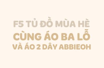[🆕🇻🇳] Abbieoh – Thời trang thiết kế cao cấp dành cho trẻ em Việt Nam 😎❤️️⭐️ KHÁM PHÁ TỦ ĐỒ MÙA HÈ CÙNG ÁO BA LỖ VÀ ÁO 2 DÂY NHÀ ABBIEOH

 Áo ba lỗ và áo 2 dây luôn là lựa chọn lý tưởng cho mùa hè của bé yêu. Với thiết kế gọn gàng,  , shares-0✔️ , likes-3❤️️ , date-2024-06-24 20:39:40🇻🇳🇻🇳🇻🇳📰🆕