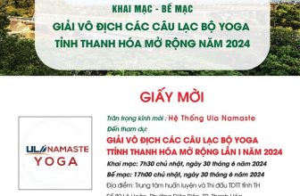 [🆕🇻🇳] Ula Lan Trần (Ula Namaste Yoga) – Hệ Thống Trung Tâm Đào Tạo Ula namaste Yoga 🧘 Top1Yoga 🤸🏻‍♀️  GIẢI VÔ ĐỊCH CÁC CLB YOGA TỈNH THANH HOÁ MỞ RỘNG LẦN I NĂM 2024
Nhằm góp phần đẩy mạnh phong trào “Toàn dân rèn luyện thân thể theo gương Bác Hồ vĩ đại”, , shares-0✔️ , likes-3❤️️ , date-2024-06-28 00:40:15🇻🇳🇻🇳🇻🇳📰🆕