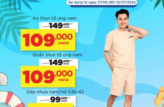 [🆕🇻🇳] Big C Vietnam ♥️️ Top1Index 📚   ĐỒ ĐÔI SÀNH ĐIỆU THẢ GA VUI HÈHè này, cùng người ấy diện đồ thật sành điệu và thả ga vui chơi khắp nơi! Đến GO! ngay để săn lùng những bộ trang phục ch , shares-1✔️ , likes-37❤️️ , date-2024-07-02 18:58:16🇻🇳🇻🇳🇻🇳📰🆕