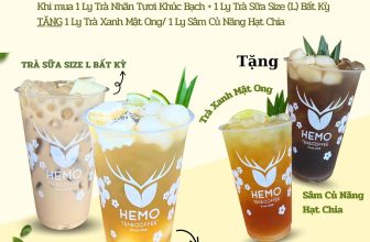 [☕️🇻🇳] Hemo Coffee – Bến Tre 🥤 Top1Coffee ☕️  𝐇𝐞𝐦𝐨 𝐊𝐡𝐚𝐨 𝐇𝐞̀ – 𝐌𝐮𝐚 𝟐 𝐓𝐚̣̆𝐧𝐠 𝟏Nhà Hemo khao deal cực hời mua 2 tặng 1 áp dụng với:
– Khi mua 1 ly “ Trà Nhãn Tươi Khúc Bạch  , shares-2✔️ , likes-10❤️️ , date-2024-07-01 14:01:59🇻🇳🇻🇳🇻🇳📰🆕