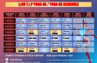 [🆕🇻🇳] FunFit Fitness & Yoga Center 🧘 Top1Yoga 🤸🏻‍♀️ THÔNG BÁO LỊCH TẬP LỚP YOGA/GROUP X TỪ 01/07 – 06/07/2024
CHÚC HỘI VIÊN CÓ MỘT TUẦN TẬP LUYỆN & LÀM VIỆC NĂNG LƯỢNG HIỆU QUẢ
__________________________ , shares-0✔️ , likes-7❤️️ , date-2024-06-30 19:39:11🇻🇳🇻🇳🇻🇳📰🆕