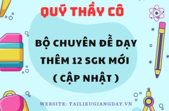 [🆕🇻🇳] Tài Liệu Giảng Dạy – Chuyên đề, đề thi thử tốt nghiệp, giáo án, đề thi-kiểm tra 📚 Top1Learn 📕 Giới thiệu đến quý thầy cô
BỘ Chuyên Đề DẠY THÊM 12 SGK MỚI
( CẬP NHẬT )
Quan tâm inbox cho e ạ
, shares-0✔️ , likes-5❤️️ , date-2024-06-30 21:10:09🇻🇳🇻🇳🇻🇳📰🆕