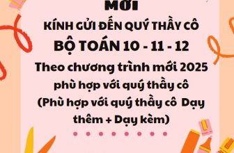 [🆕🇻🇳] Tài Liệu Giảng Dạy – Chuyên đề, đề thi thử tốt nghiệp, giáo án, đề thi-kiểm tra 📚 Top1Learn 📕 MỚI
KÍNH GỬI ĐẾN QUÝ THẦY CÔ
BỘ TOÁN 10 – 11 – 12
Theo chương trình mới 2025
phù hợp với quý thầy cô
(Phù hợp với quý thầy cô  Dạy thêm + Dạy kèm)
Ch , shares-2✔️ , likes-2❤️️ , date-2024-07-03 13:30:41🇻🇳🇻🇳🇻🇳📰🆕